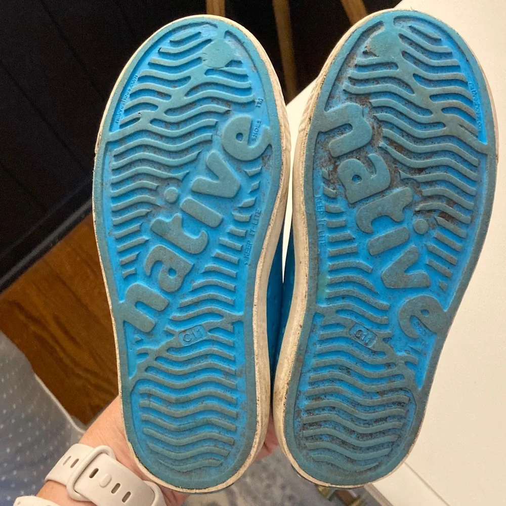 Native C11 Kids Aqua Blue Water Shoes